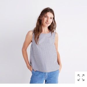 Madewell stripped tank top